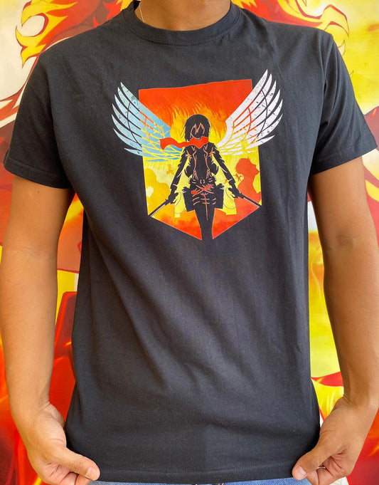 Camiseta Mikasa alas de la Libertad