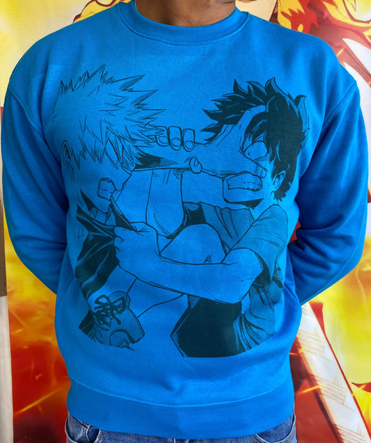 Sudadera Deku vs Bakugo